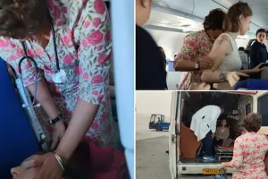 ચાલુ વિમાનની અંદર અમેરિકન મહિલા શ્વાસ ઘૂંટાવાથી બેભાન થઇ ત્યારે કોંગ્રેસ નેતાએ બચાવ્યો તેનો જીવોમ