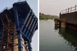 સુરતમાં બુલેટ ટ્રેન બ્રિજના નિર્માણ સમયે ભારે ભરખમ લોખંડની પ્લેટ પડતા પિતા-પુત્રીએ ગુમાવ્યા જીવ