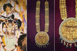 ડાકોરમાં રણછોડરાયને ચાંદીનો ગોલ્ડ પ્લેટેડ વિશિષ્ટ હાર સુરતના એડવોકેટ શ્રેયસ દેસાઇએ અર્પણ કર્યો 