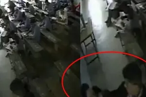 'તું કોણ છે મને સવાલ પૂછનારી?' મોડું આવવાનું કારણ પૂછતા 12મા ધોરણના વિદ્યાર્થીએ મહિલા ટીચરને લાફો મારી દીધો