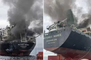 ગુજરાત તરફ આવતા થાઈલેન્ડના જહાજ પર સ્ટ્રેટ ઓફ હોર્મુઝમાં હુમલો