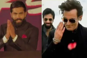 જાડેજાએ IPL 2026 રાજસ્થાન રોયલ્સ કેમ્પમાં રહેમાન ડકૈતની સ્ટાઈલમાં એન્ટ્રી કરી!