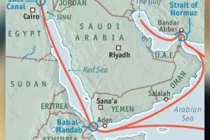 હોર્મુઝ પછી હવે બાબ અલ-મંડેબ દ્વારા વૈશ્વિક વેપાર માટે ખતરો ઉભો કરાયો