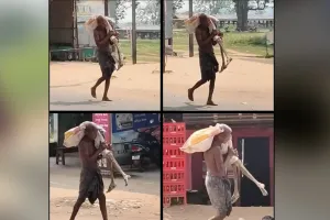 બેંકે બહેન મરી ગઈ છે એની સાબિતી લાવવા કહ્યું, ભાઈ કબરમાંથી એનું કંકાલ લઈ આવ્યો, તડકામાં 3 Km ખુલ્લા પગે ચાલ્યો!