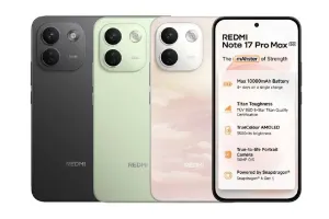 Xiaomi Redmi Note 17 Pro અને 17 Pro Max લોન્ચ; 10,000mAh બેટરી, 5000નું ડિસ્કાઉન્ટ