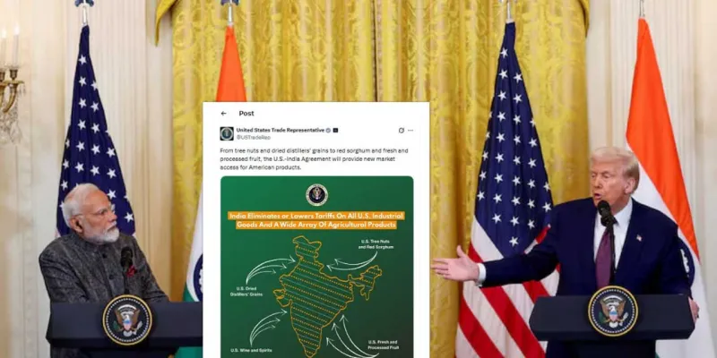 અમેરિકાની ટ્રેડ ડીલમાં ભારતનો સંપૂર્ણ નકશો... ટ્રમ્પે PoK અને અક્સાઈ ચીનને ભારતનો ભાગ ગણાવ્યા