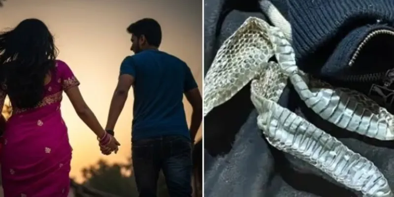 નાગીન બનવાની અફવા ફેલાવી પ્રેમી સાથે ભાગી, બેડ પર છોડી ગઈ સાંપની ચામડી, બંગડીઓ અને સિંદૂર