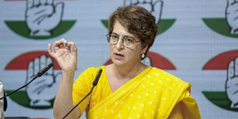 મહિલા અનામત મુદ્દે પ્રિયંકાના પ્રહાર, કહ્યું- યુપી ચૂંટણીમાં કોંગ્રેસે 40% મહિલાઓને ટિકિટ આપેલી