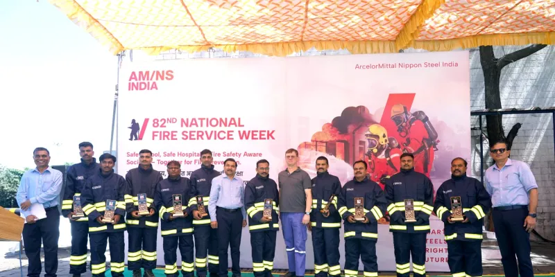 AM/NS Indiaએ નેશનલ ફાયર સર્વિસ ડેની ઉજવણી કરી
