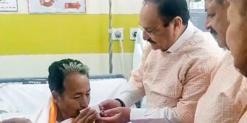 વાંગચુક ઉપવાસ તોડવા માટે કેવી રીતે રાજી થયા? શું હતી પત્ની ગીતાંજલીની ભૂમિકા? જાણો ઈનસાઇડ સ્ટોરી