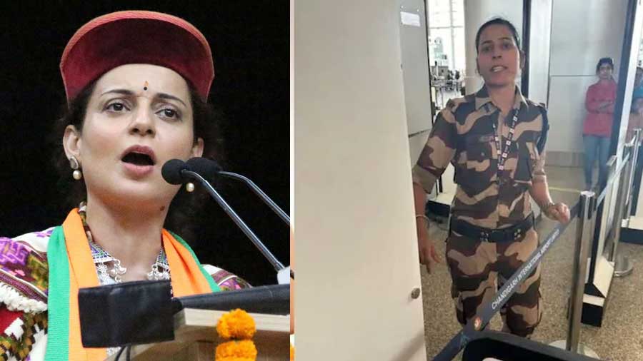 કંગનાને થપ્પડ મારનાર CISF કોન્સ્ટેબલ પર આ એક્શન લેવાયું