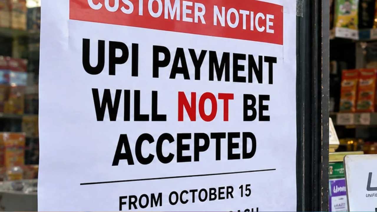 શું ₹2000થી વધુના UPI પેમેન્ટ્સ બંધ થશે? અનેક દુકાનો અને પેટ્રોલ પંપ પર જોવા મળી રહ્યા છે બોર્ડ